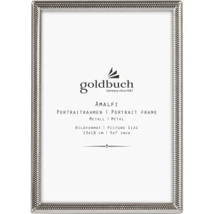 Goldbuch cadre photo Amalfi métal 10x15 13x18 15x20 cm avec présentoir