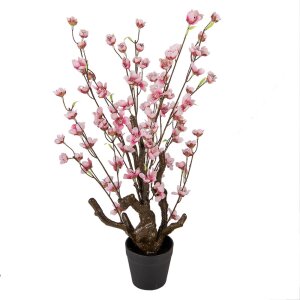 Clayre & Eef 6PL0372 Déco Arbre rose 18x18x70...