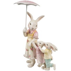 Clayre & Eef 6PR4391 Décoration Lapin blanc...