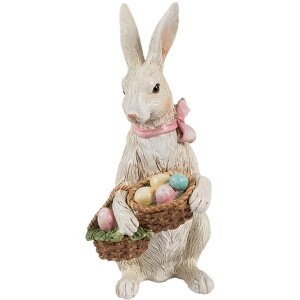 Clayre & Eef 6PR4398 Déco Lapin Beige Marron...