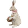 Clayre & Eef 6PR4398 Déco Lapin Beige Marron Polyrésine 10x7x15 cm