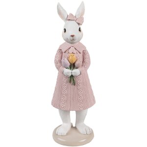 Clayre & Eef 6PR4411 Décoration Lapin blanc...