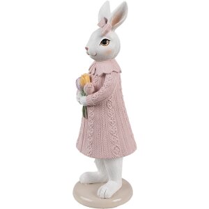 Clayre & Eef 6PR4411 Décoration Lapin blanc...