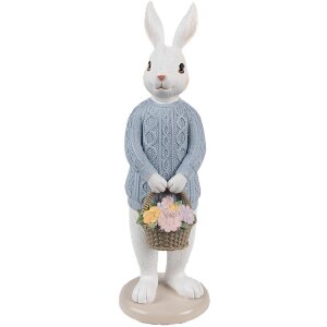 Clayre & Eef 6PR4412 Décoration Lapin blanc...