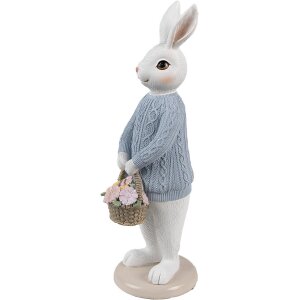 Clayre & Eef 6PR4412 Décoration Lapin blanc...