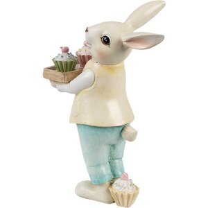 Clayre & Eef 6PR4392 Déco Lapin Beige Jaune...