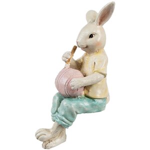 Clayre & Eef 6PR4393 Déco Lapin beige jaune...