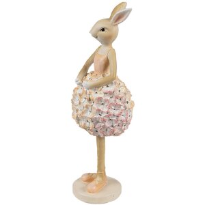 Clayre & Eef 6PR4418 Déco Lapin Beige Rose...