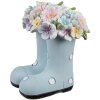 Clayre & Eef 6PR5180 Décoration Bottes bleues 10x10x12 cm style campagnard