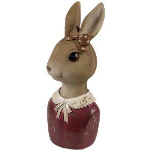 Clayre & Eef 6PR4415 Décoration Buste Lapin...