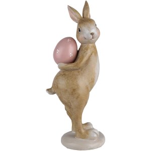 Clayre & Eef 6PR5252 Décoration Lapin beige...