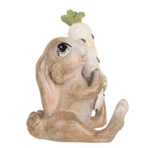 Clayre & Eef 6PR5238 Déco Lapin Beige 6x5x7 cm...