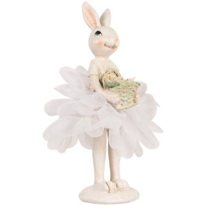 Clayre & Eef 6PR5242 Décoration Lapin Blanc...