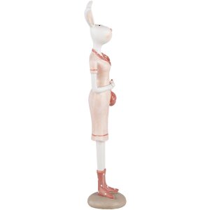 Clayre & Eef 6PR5245 Décoration Lapin blanc...