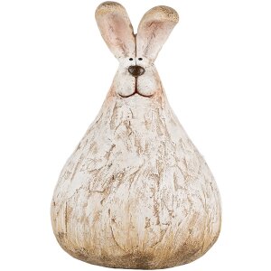 Clayre & Eef 6PR5268 Déco Lapin Beige 10x9x14...