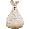 Clayre & Eef 6PR5268 Déco Lapin Beige 10x9x14 cm style rustique