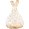 Clayre & Eef 6PR5268 Déco Lapin Beige 10x9x14 cm style rustique