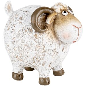 Clayre & Eef 6PR5274 Décoration Mouton Blanc...