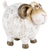 Clayre & Eef 6PR5274 Décoration Mouton Blanc Marron 9x7x8 cm