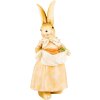 Clayre & Eef 6PR5233 Décoration Lapin Marron Beige 11x11x26 cm style rustique