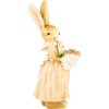 Clayre & Eef 6PR5233 Décoration Lapin Marron Beige 11x11x26 cm style rustique