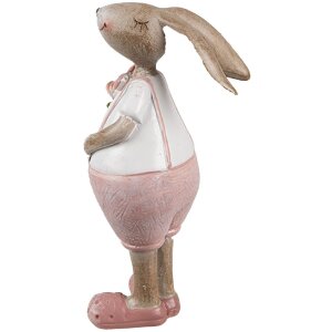 Clayre & Eef 6PR5246 Déco Lapin Beige Rose...