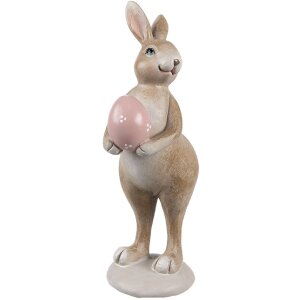 Clayre & Eef 6PR5254 Déco Lapin Beige Rose...