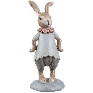 Clayre & Eef 6PR5257 Déco Lapin Beige Bleu...