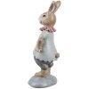 Clayre & Eef 6PR5257 Déco Lapin Beige Bleu 8x6x19 cm