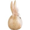 Clayre & Eef 6PR5267 Déco Lapin Beige Ø 11x21 cm Style rustique