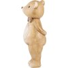 Clayre & Eef 6PR5272 Décoration Figurine animalière Beige 7x7x18 cm Style rustique