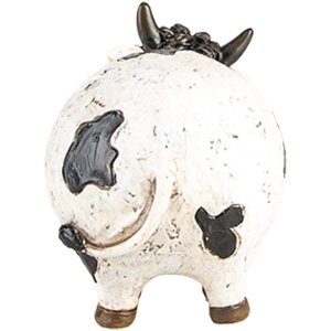 Clayre & Eef 6PR5275 Décoration Vache blanc noir 9x7x9 cm