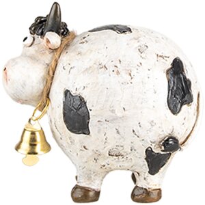 Clayre & Eef 6PR5275 Décoration Vache blanc noir 9x7x9 cm