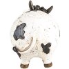 Clayre & Eef 6PR5275 Décoration Vache blanc noir 9x7x9 cm