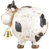 Clayre & Eef 6PR5275 Décoration Vache blanc noir 9x7x9 cm