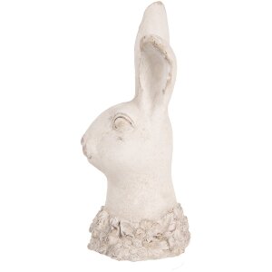 Clayre & Eef 6TE0557 Déco Lapin Pierre Beige 12x10x24 cm