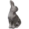 Clayre & Eef 6TE0565 Déco lapin pierre gris 14x10x23 cm Style antique