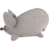 Clayre & Eef TW0618 Décoration Souris grise 28x15x16 cm style campagnard