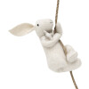 Clayre & Eef TW0620 Décor Lapin blanc 8x9x16/50 cm