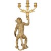 Clayre & Eef 5PR0145 Chandelier Singe doré 30x22x60 cm