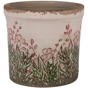 Clayre & Eef 6CE2017S Pot de fleurs en...