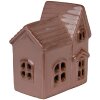 Clayre & Eef 6CE2119 Maison décorative avec LED rose 10x6x11 cm