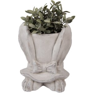 Clayre & Eef 6TE0553L Pot de fleurs en pierre beige...