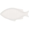 Clayre & Eef 6CEBO0197L Bol poisson céramique blanc 35x17x3 cm 200 ml