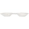 Clayre & Eef 6CEBO0198 Bol poisson céramique blanc 26x9x3 cm 2x50 ml