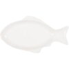 Clayre & Eef 6CEBO0199S Bol poisson céramique blanc 36x18x4 cm 375 ml