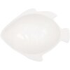 Clayre & Eef 6CEBO0206 Bol poisson céramique blanc 12x9x4 cm 75 ml