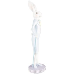 Clayre & Eef 6PR5199 Décoration Lapin blanc...