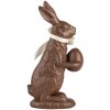 Clayre & Eef 6PR5205 Décoration Lapin avec œuf 11x5x20 cm style rustique