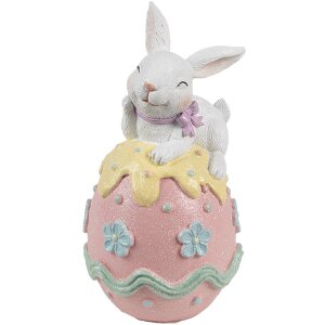 Clayre & Eef 6PR5211 Décoration Lapin sur...